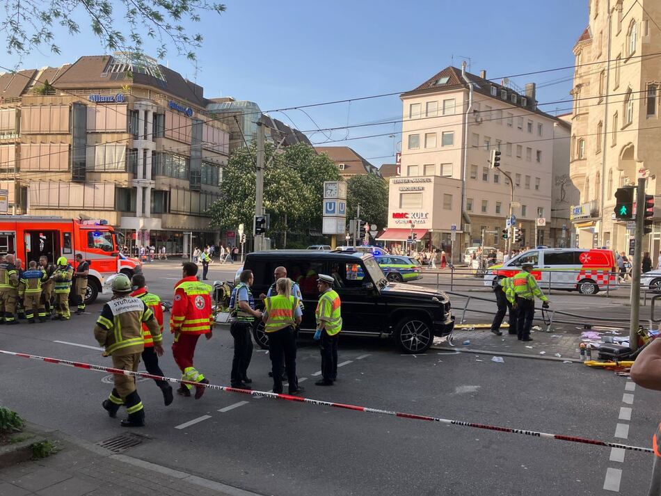 Atropello que dejó ocho heridos en Stuttgart fue probablemente accidental, según la policía