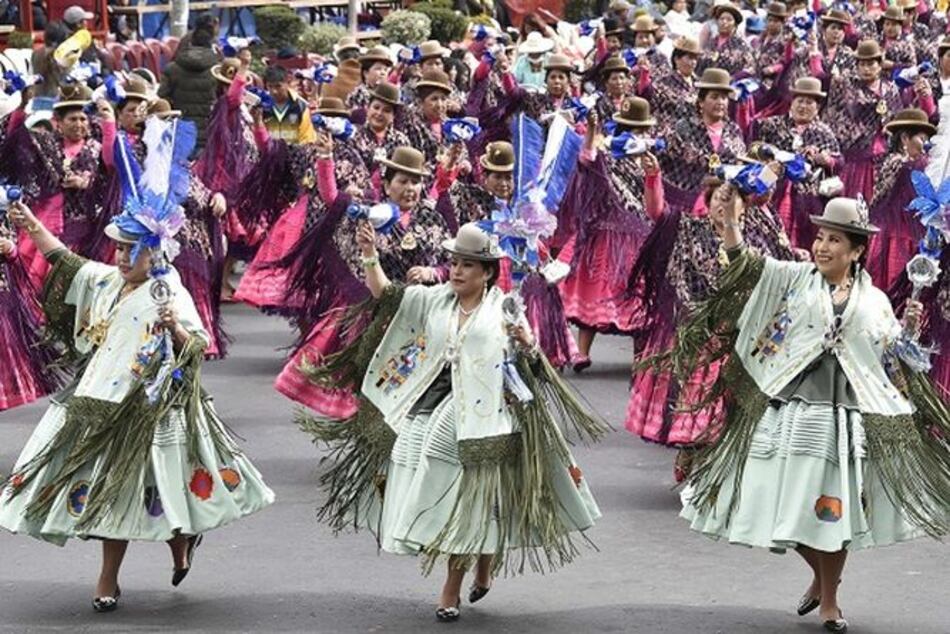 La Paz vive fiesta folclórica que aspira ser Patrimonio Inmaterial de la Humanidad
