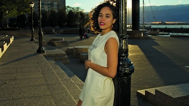Clara Tristán en Nueva York