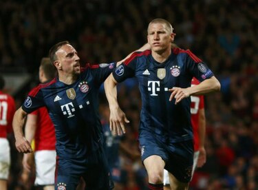 United y Bayern empatan y se jugarán clasificación en Múnich