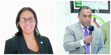 Damaris Young y Saúl Saucedo, candidatos al COP