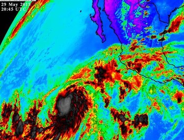 Andrés se convierte en el primer huracán de la temporada en el océano Pacífico