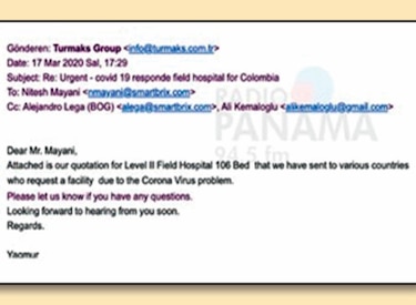 CEO de empresa turca revela trama sospechosa en licitación de hospital modular