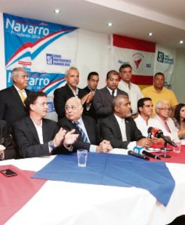 Grupos anuncian respaldo a nómina Navarro-Solís
