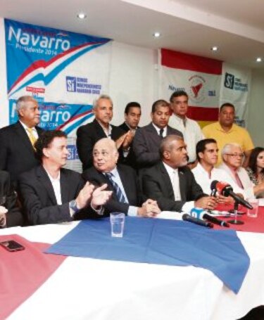 Grupos anuncian respaldo a nómina Navarro-Solís