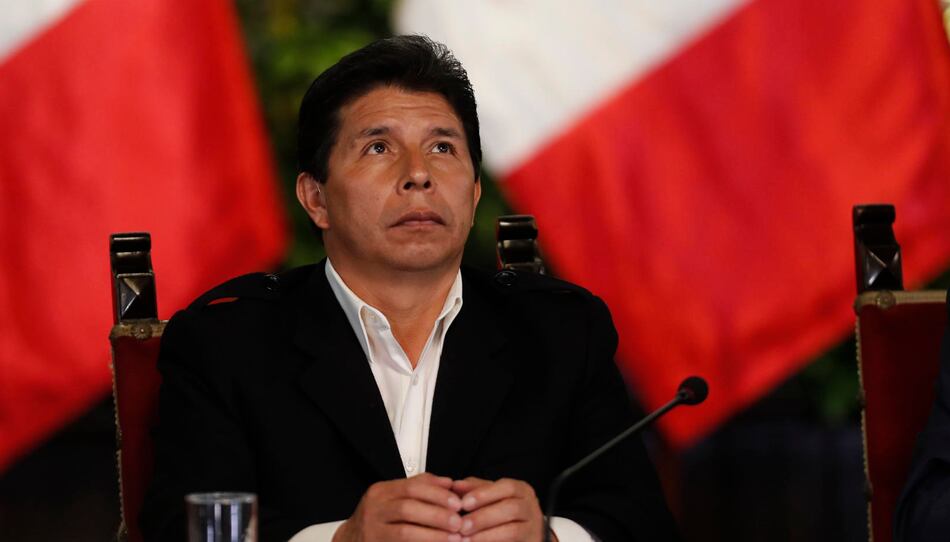 El Supremo de Perú revisará este miércoles apelación sobre la prisión preventiva del expresidente Pedro Castillo