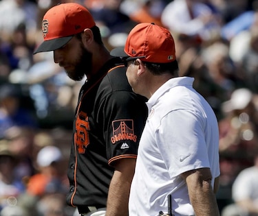 Otra lesión de Bumgarner aflige a los Gigantes