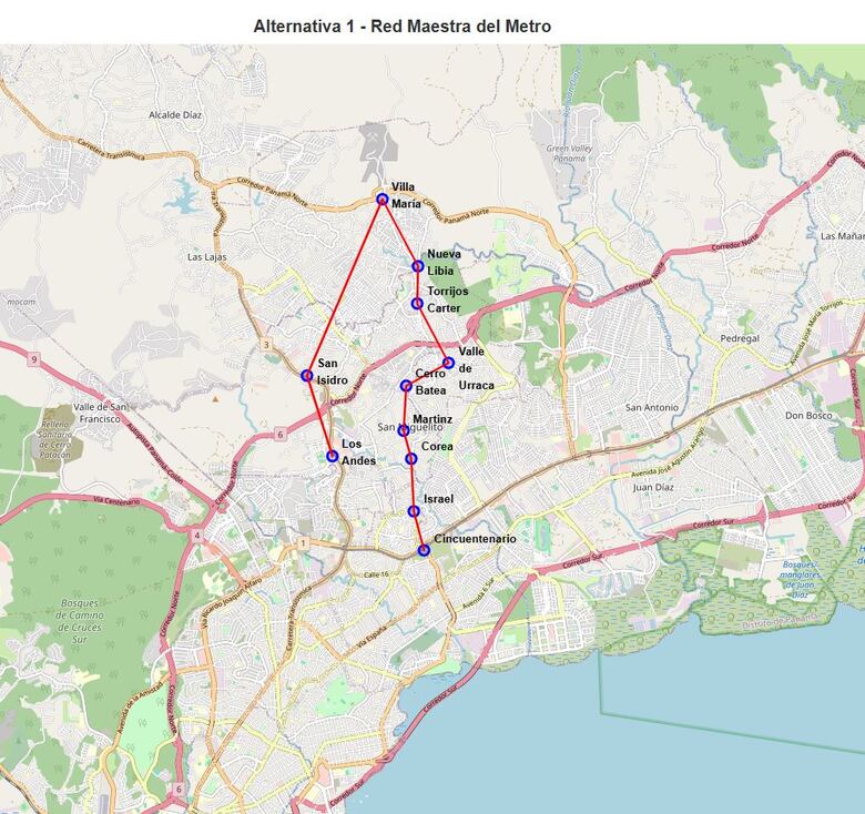 Tres rutas y un solo objetivo: mejorar la movilidad en San Miguelito