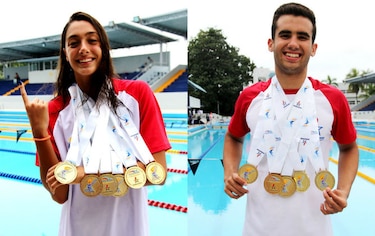Panamá logra el subcampeonato en natación; Nocentini y Carrilo, las figuras