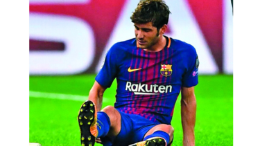Gomes y Roberto son bajas en el Barcelona