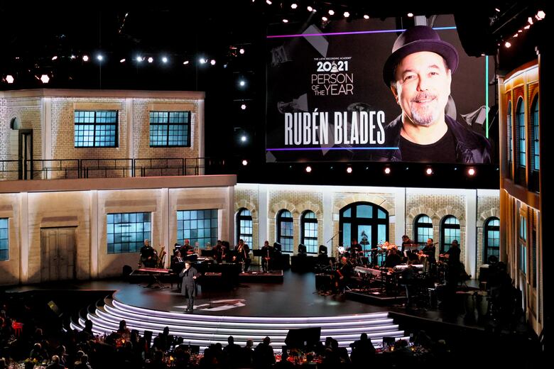 Estrellas homenajearon a Rubén Blades, Persona del Año de los Grammy Latino