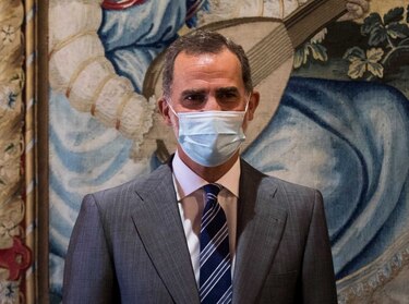 Felipe VI en cuarentena luego de un contacto con caso positivo de la Covid-19