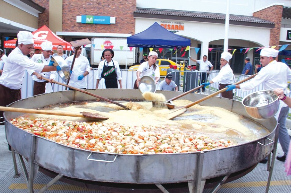 Un gran arroz con pollo