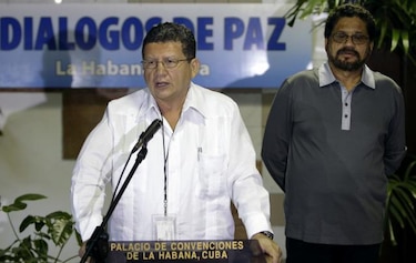 Las FARC se pronuncian sobre reelección de Santos