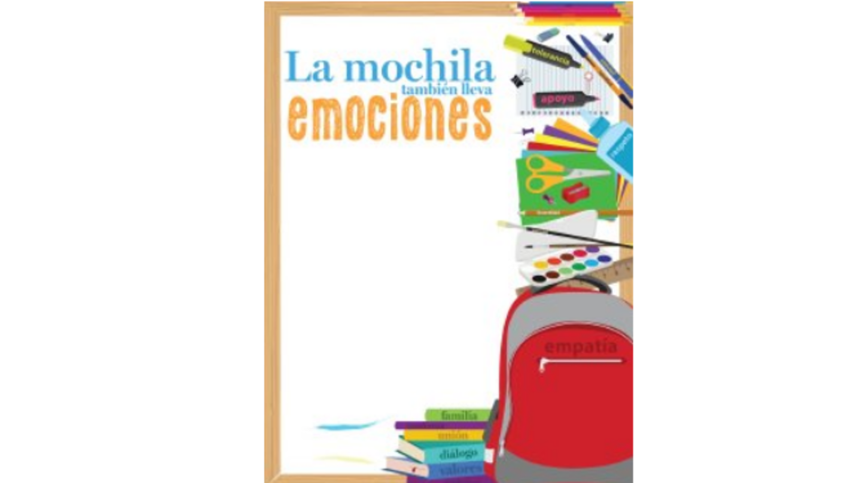 La mochila también lleva emociones