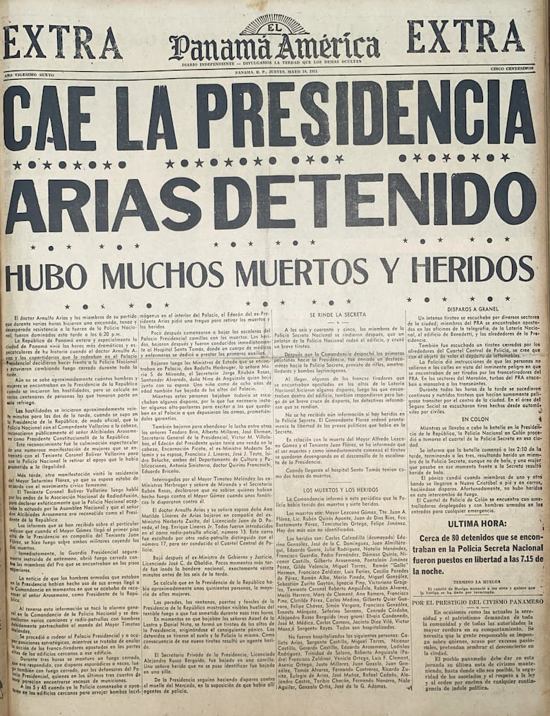 Policías, polleras y asesinato: la vida de José Antonio y el tratado Remón Eisenhower