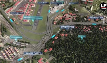 Cuarto Puente sobre el Canal de Panamá: así será el Intercambiador del Este en Albrook