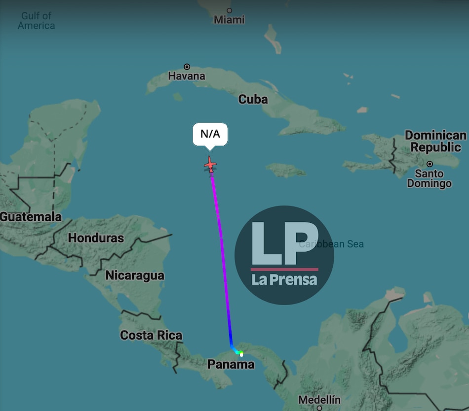 Los diputados de RM viajan a Mar-a-Lago en el avión de Martinelli