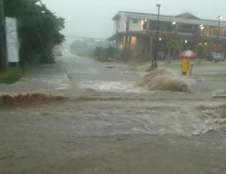 Lluvias causan inundaciones en varios sectores de Boquete