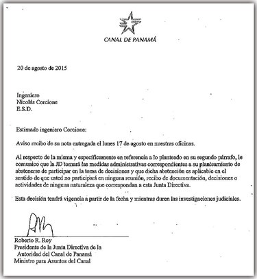 Corcione dice que irá a la indagatoria