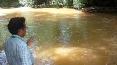 Sedimentación afecta a la potabilizadora de Llano de Piedras
