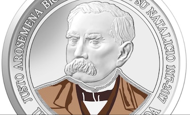 Circularán monedas en honor a Justo Arosemena