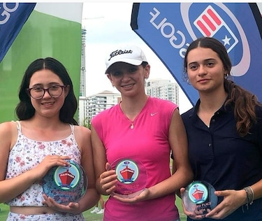 Golfistas juveniles panameños brillan en el US Kids Invitacional 2024