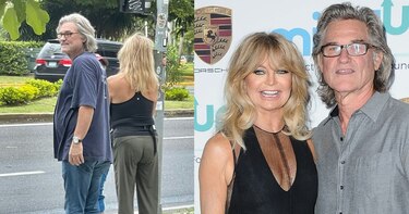 Kurt Russell y Goldie Hawn, en las calles de Panamá