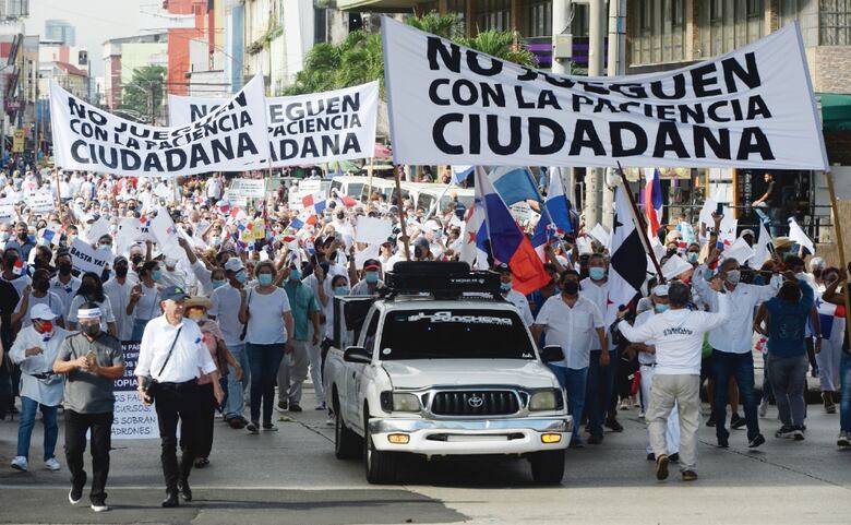 Contundente clamor ciudadano por Panamá 