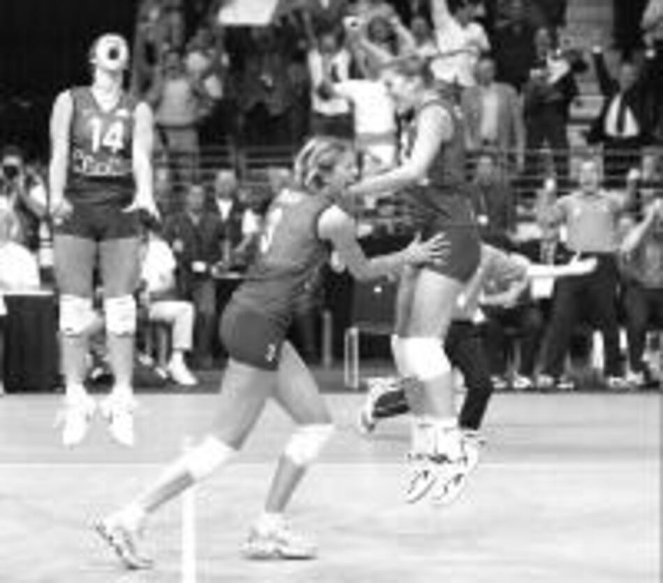 Italia consiguió ayer su primer título en voleibol femenino