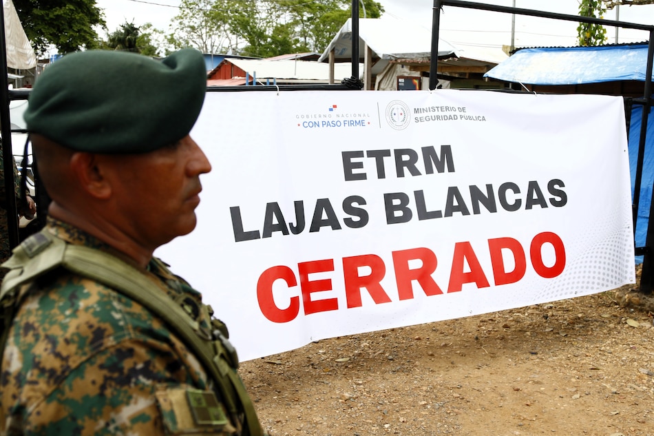 Gobierno cierra estación migratoria en Darién tras drástica caída del flujo hacia el Norte