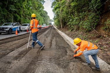 Carretera Panamericana este alcanza un 45% de avance