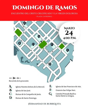 Conozca la programación de la Semana Santa 2024 en el Casco Antiguo