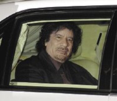 Gadafi inicia visita de Estado en España