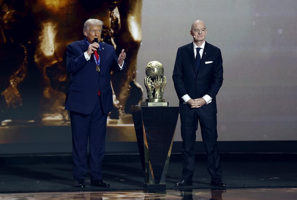 Donald Trump es galardonado con el primer premio FIFA de la Paz