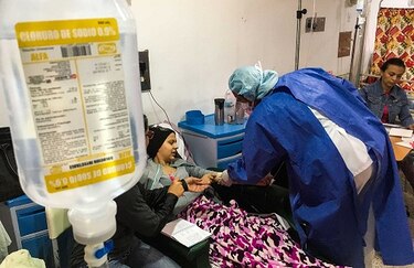 Los niños, el rostro más dramático de la crisis de salud en Venezuela