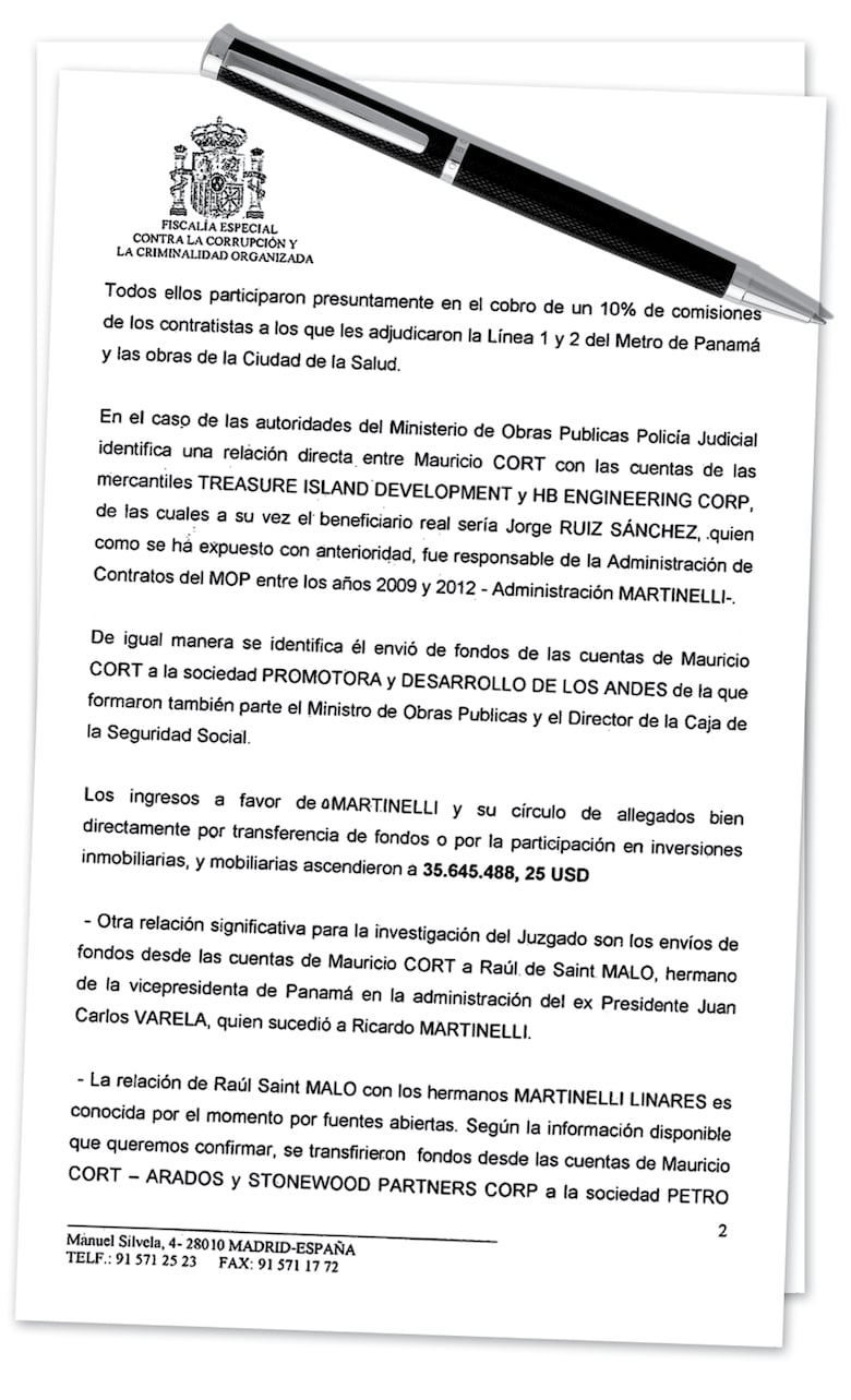 Blue Apple, el caso que se vincula al de FCC