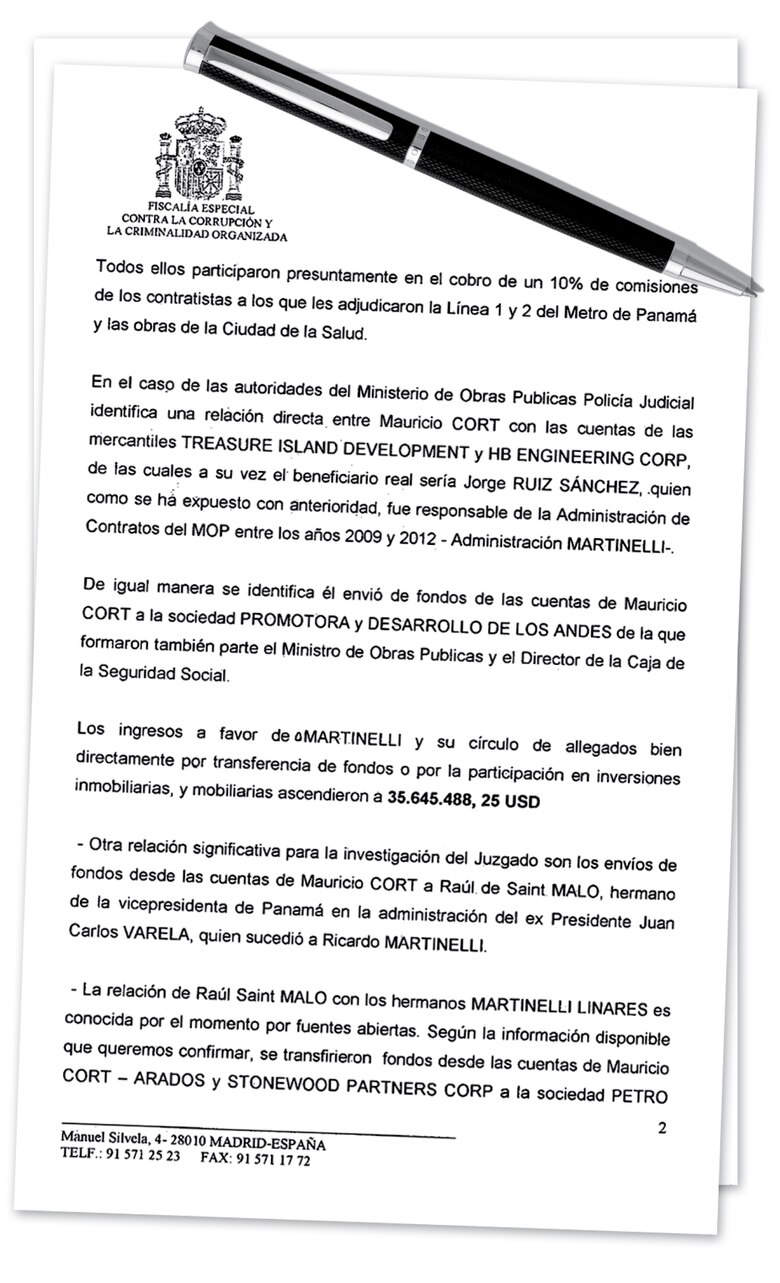 Blue Apple, el caso que se vincula al de FCC