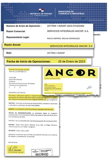 ATP adjudica contrato directo de carnaval a sociedad suspendida comercialmente