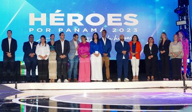 Presentan a los 8 participantes del proyecto Héroes por Panamá 2023