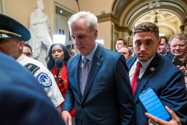 El republicano Kevin McCarthy es destituido como líder de la Cámara Baja de Estados Unidos