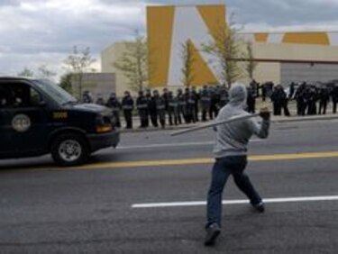 Los disturbios de Baltimore son de los más graves en los últimos meses