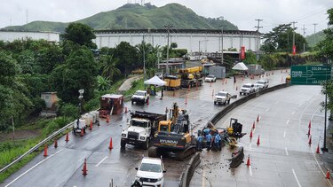 Terminan trabajos sobre la línea de 72 pulgadas; servicio de agua se restablecerá progresivamente