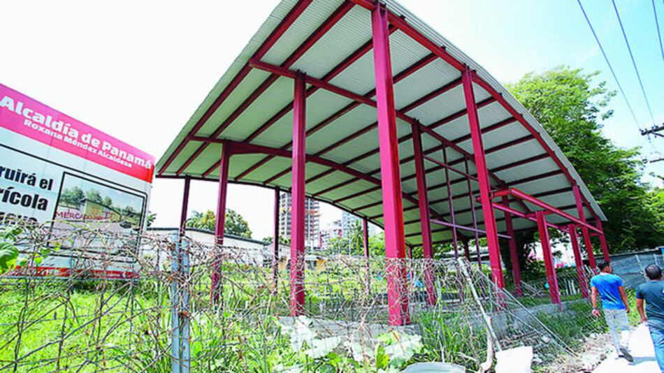 Mercado de Pueblo Nuevo, paralizado