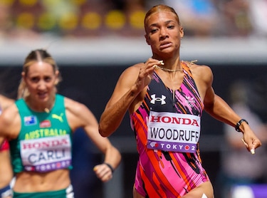 La panameña Gianna Woodruff avanza a la semifinal en el Mundial de Atletismo
