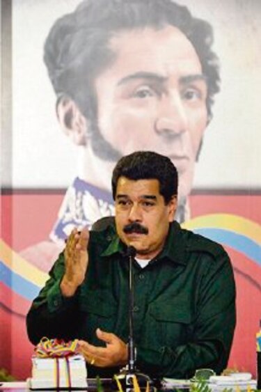 Maduro enfrenta inflación de 54.3%