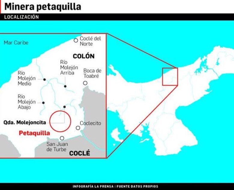 Costoso daño en Petaquilla