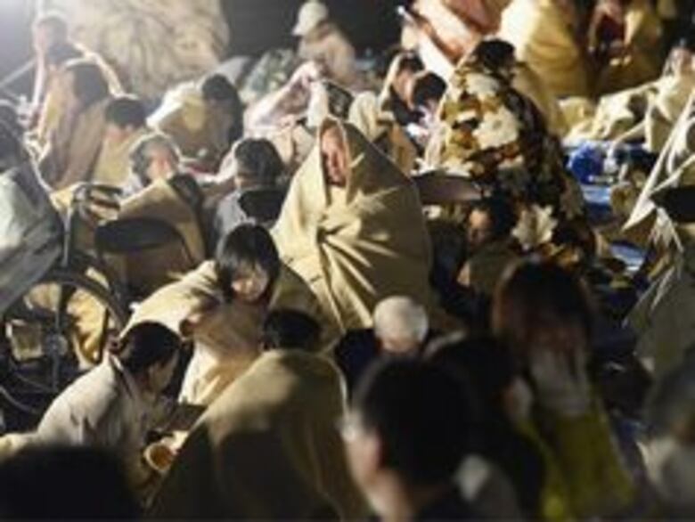 Noche de angustia para los habitantes de ciudad japonesa de Mashiki tras sismo