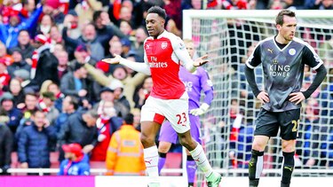 Arsenal vence al Leicester City