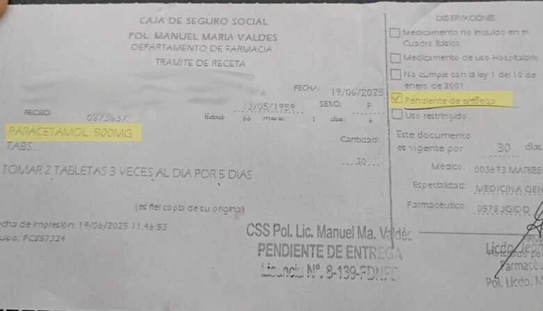 Pacientes denuncian demoras persistentes para obtener citas médicas en la CSS